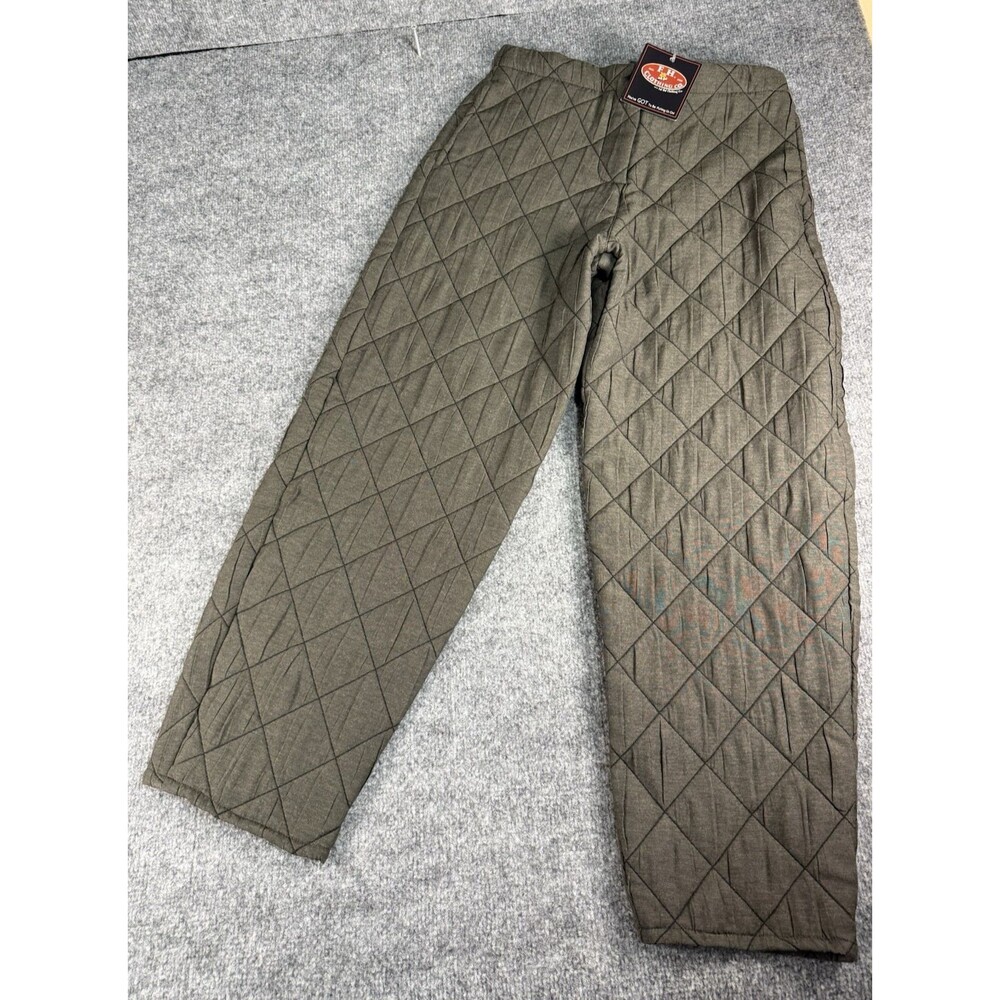 NWT F.H. Clothing Fat Head Quilted Pants – Size S – Portobello